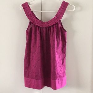 BCBGeneration pleated neck top